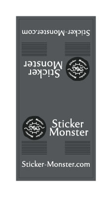 [50%]&amp;nbsp Sticker Monster Logo &amp;nbsp(스티커 100장)