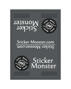 [30%]&amp;nbsp Sticker Monster Logo &amp;nbsp(스티커 100장)